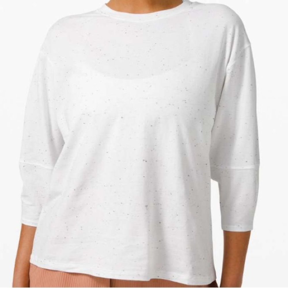 lululemon back in action long sleeve tee